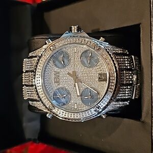 JBW Jetsetter Men's Diamond Swiss Watch